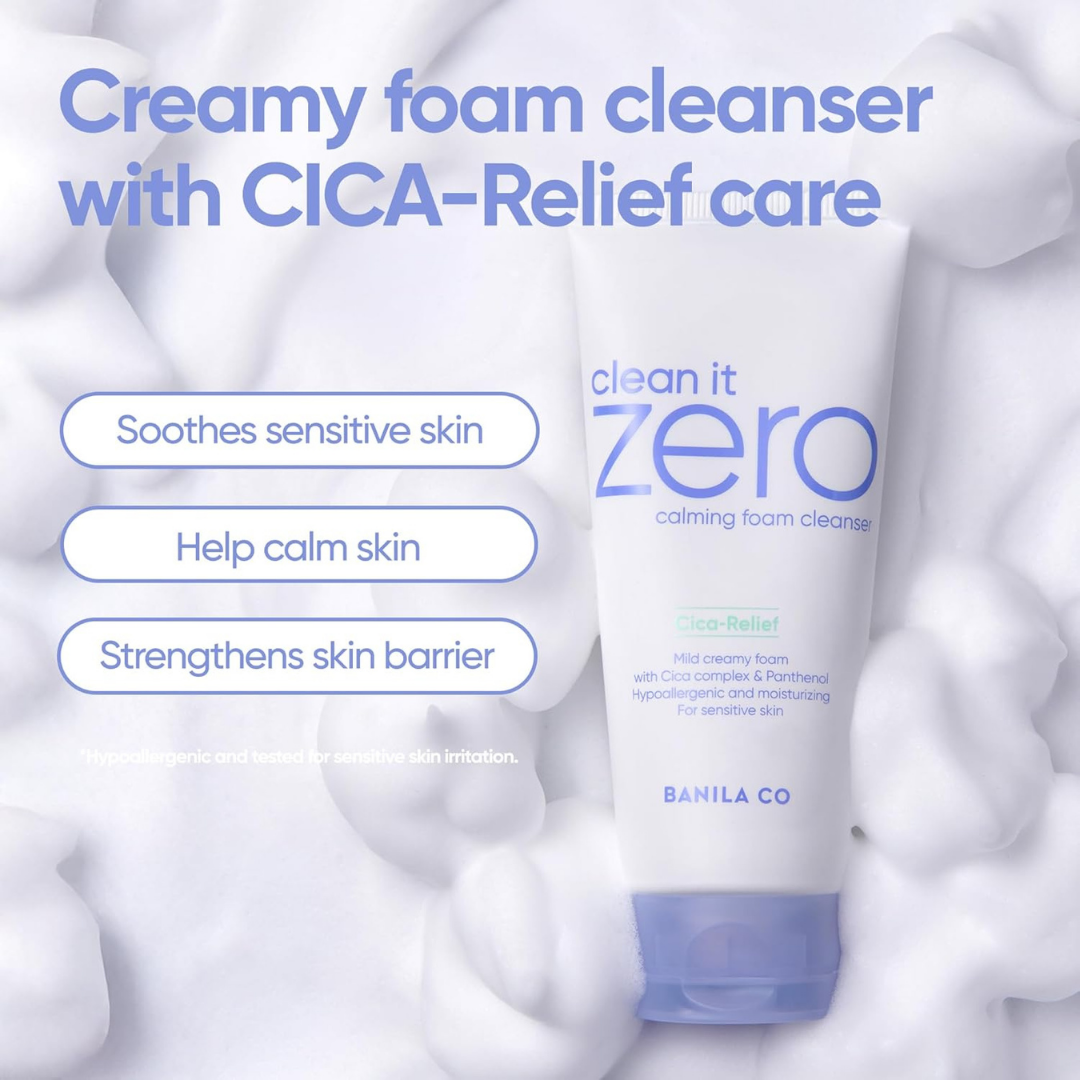 BANILA CO - Cica Relief Limpador de espuma purificadora Clean It Zero