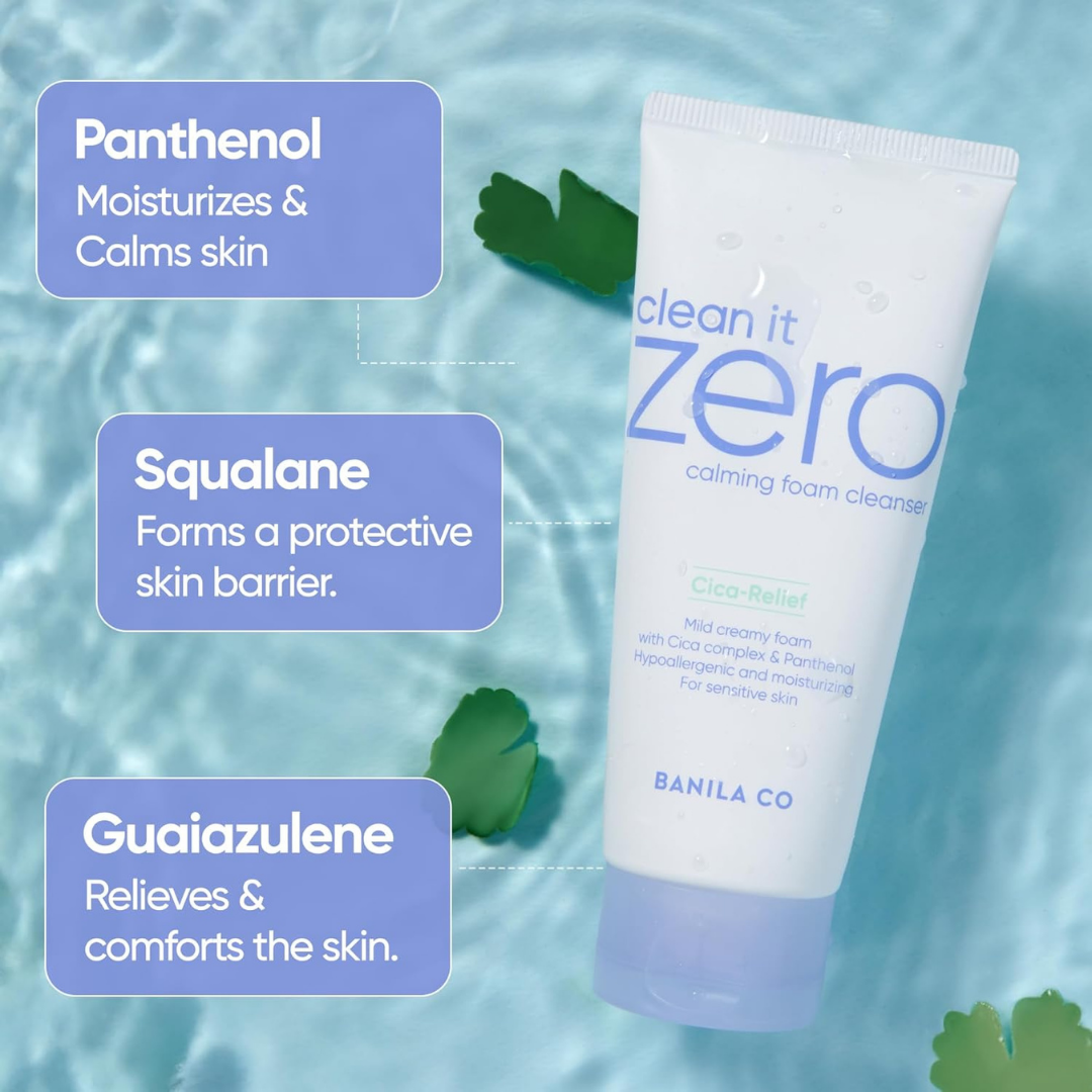 BANILA CO - Cica Relief Limpador de espuma purificadora Clean It Zero