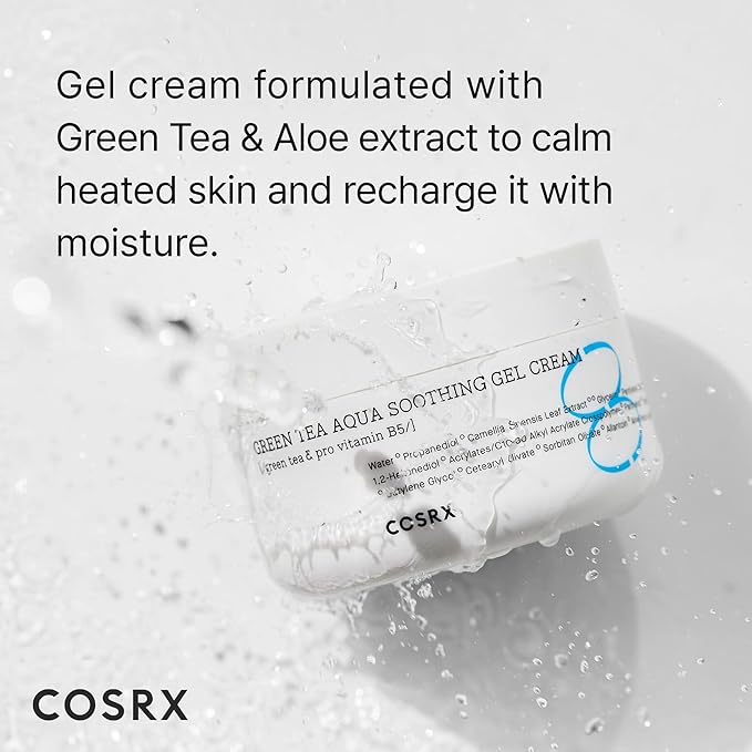 COSRX Hydrium Green Tea Aqua Crema de gel calmante de 50 ml