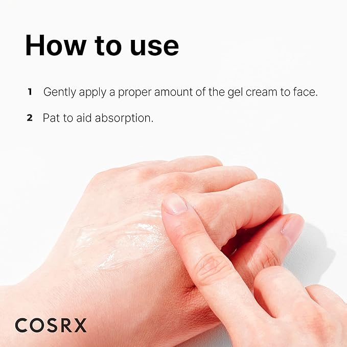 COSRX Hydrium Green Tea Aqua Crema de gel calmante de 50 ml