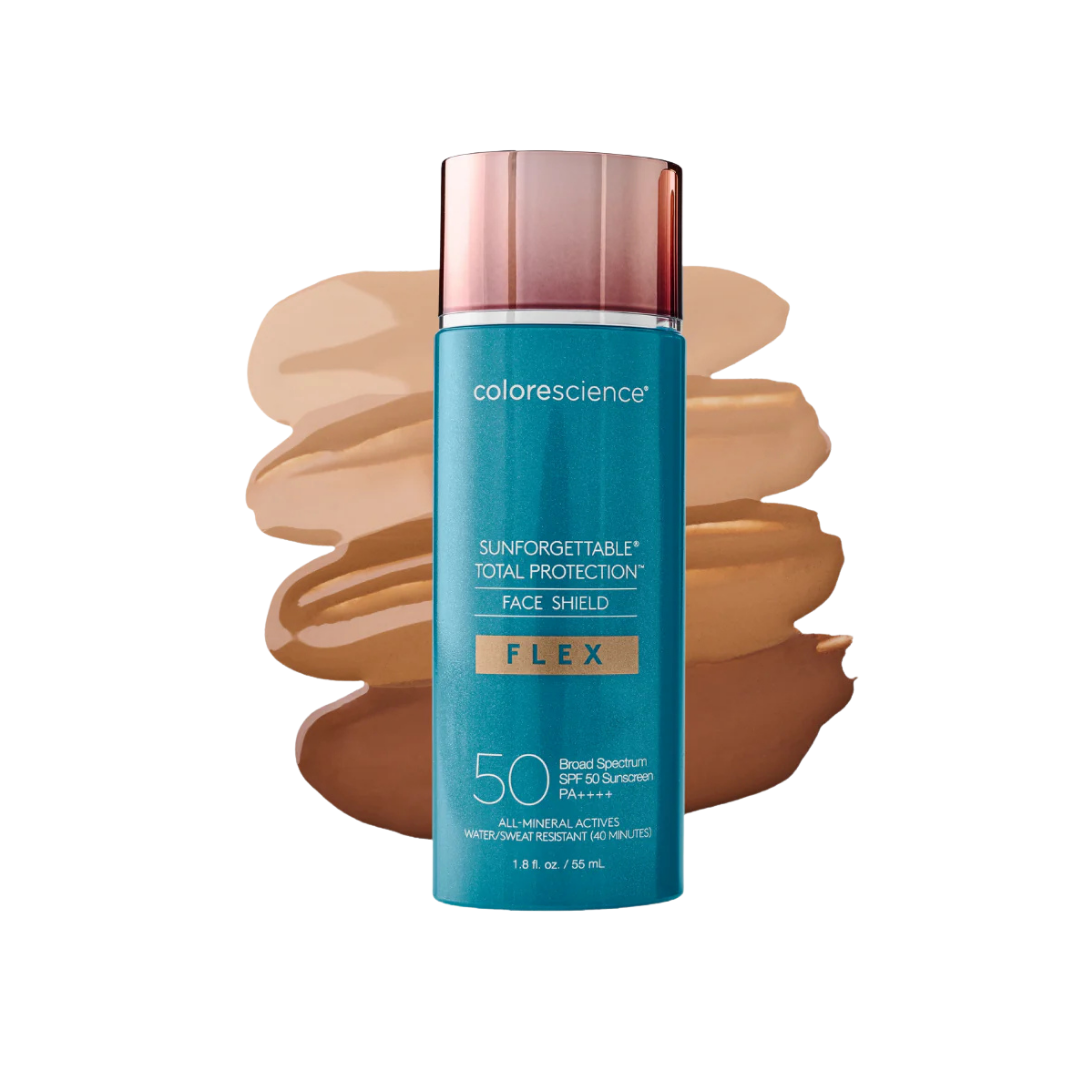 Face Shield Flex con color SPF 50
