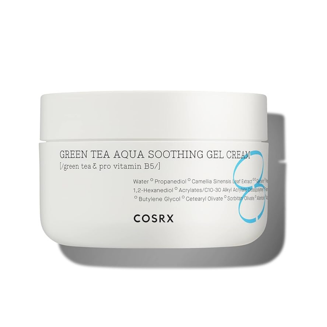 COSRX Hydrium Green Tea Aqua Crema de gel calmante de 50 ml